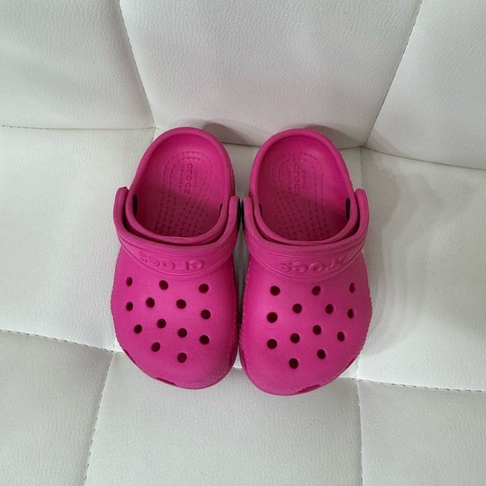 Toddler Crocs Pink